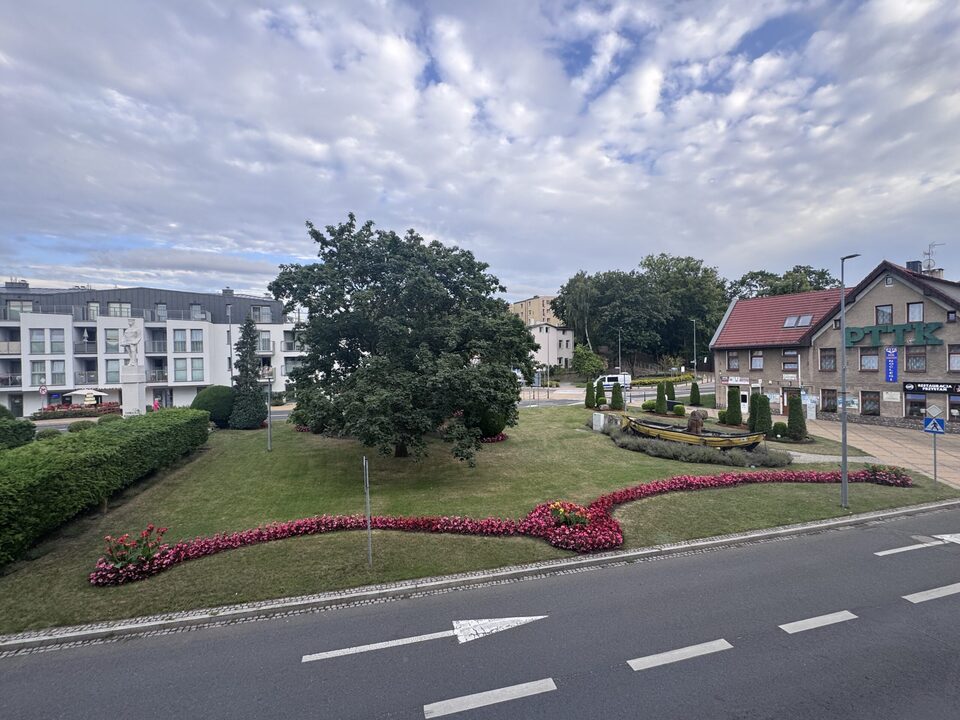 Square au centre de Międzyzdroje