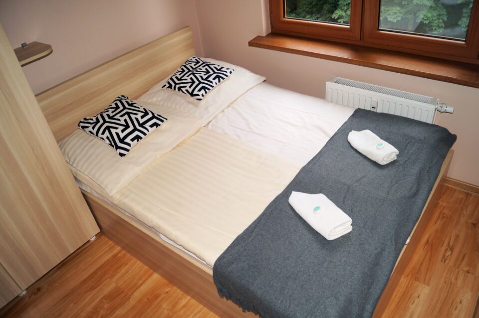 Deuxième chambre avec lit – Appartement Turystyczna 2A, Międzyzdroje