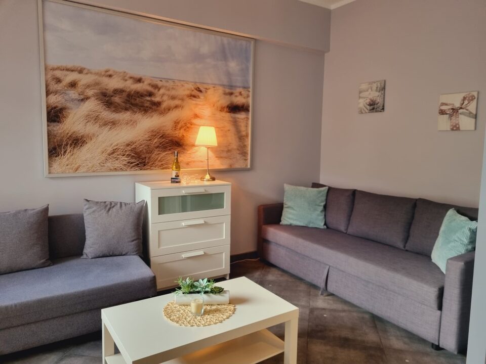 Séjour avec deux canapés – Appartement Turystyczna, Międzyzdroje