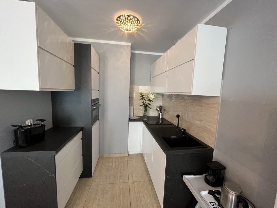Moderne køkken – Lejlighed Villa Mare, Międzyzdroje