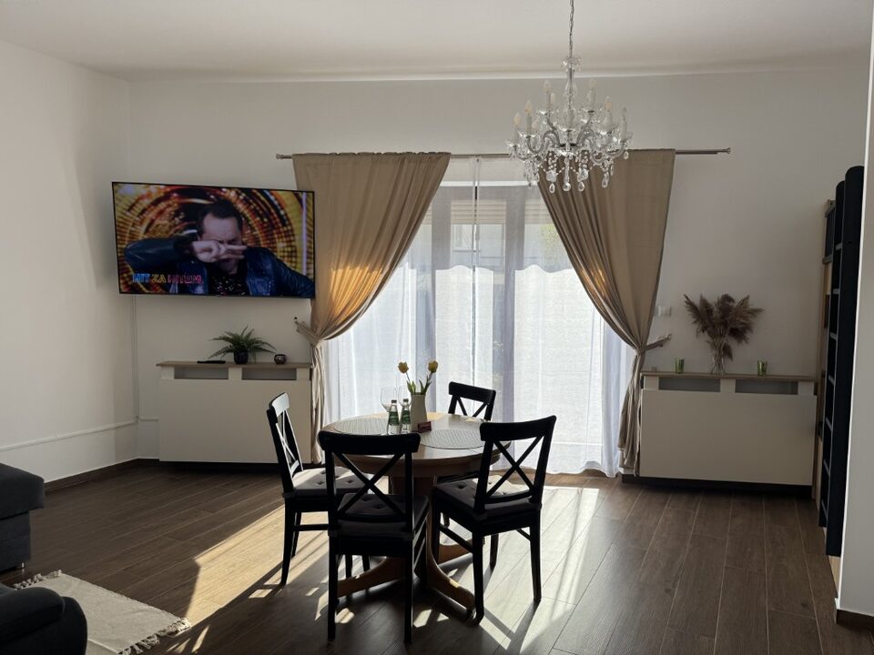 Séjour avec accès à la terrasse – Logement Marea Gold, Międzyzdroje