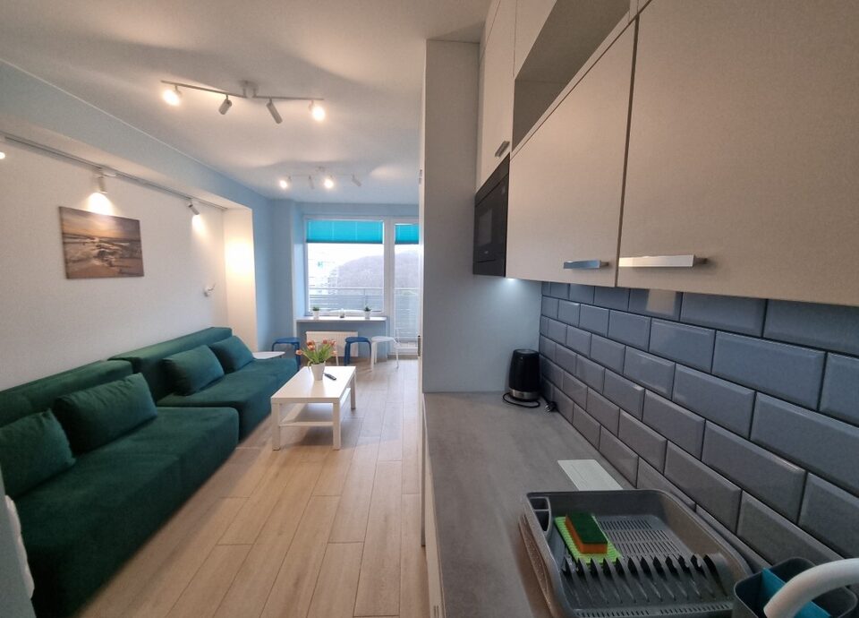 Chambre avec kitchenette – Appartement Slavia 811, Międzyzdroje